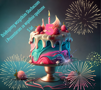 Dziękujemy wszystkim Słuchaczom i Prezenterom za wspólnie spędzone 5 lat